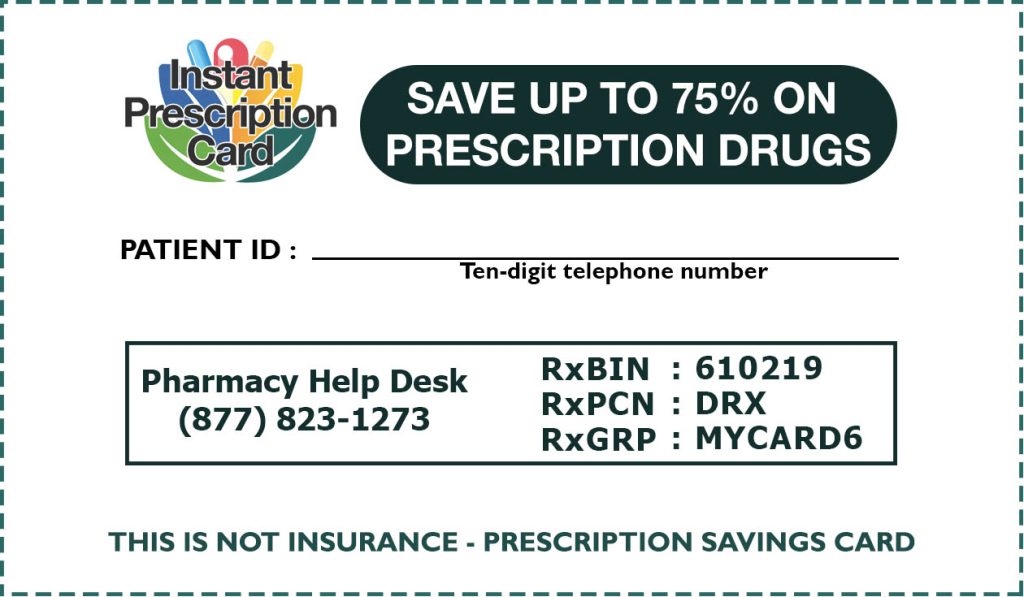 Prescription Discount Card